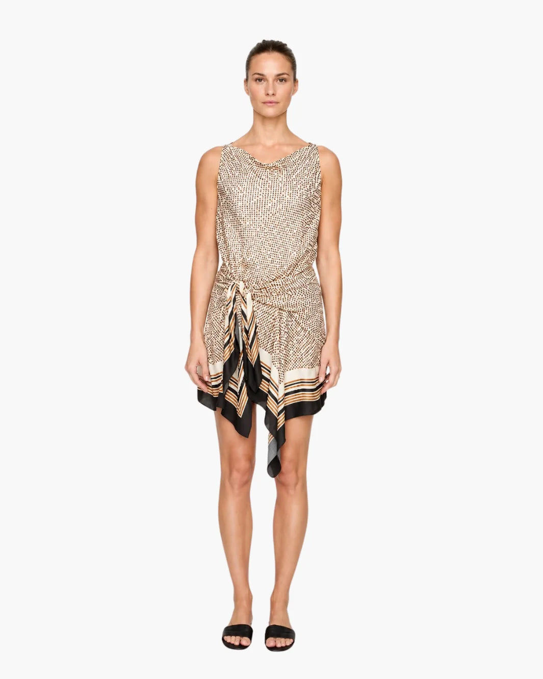 alc gold dress A.L.C. Dea – The Alcove Astra dress