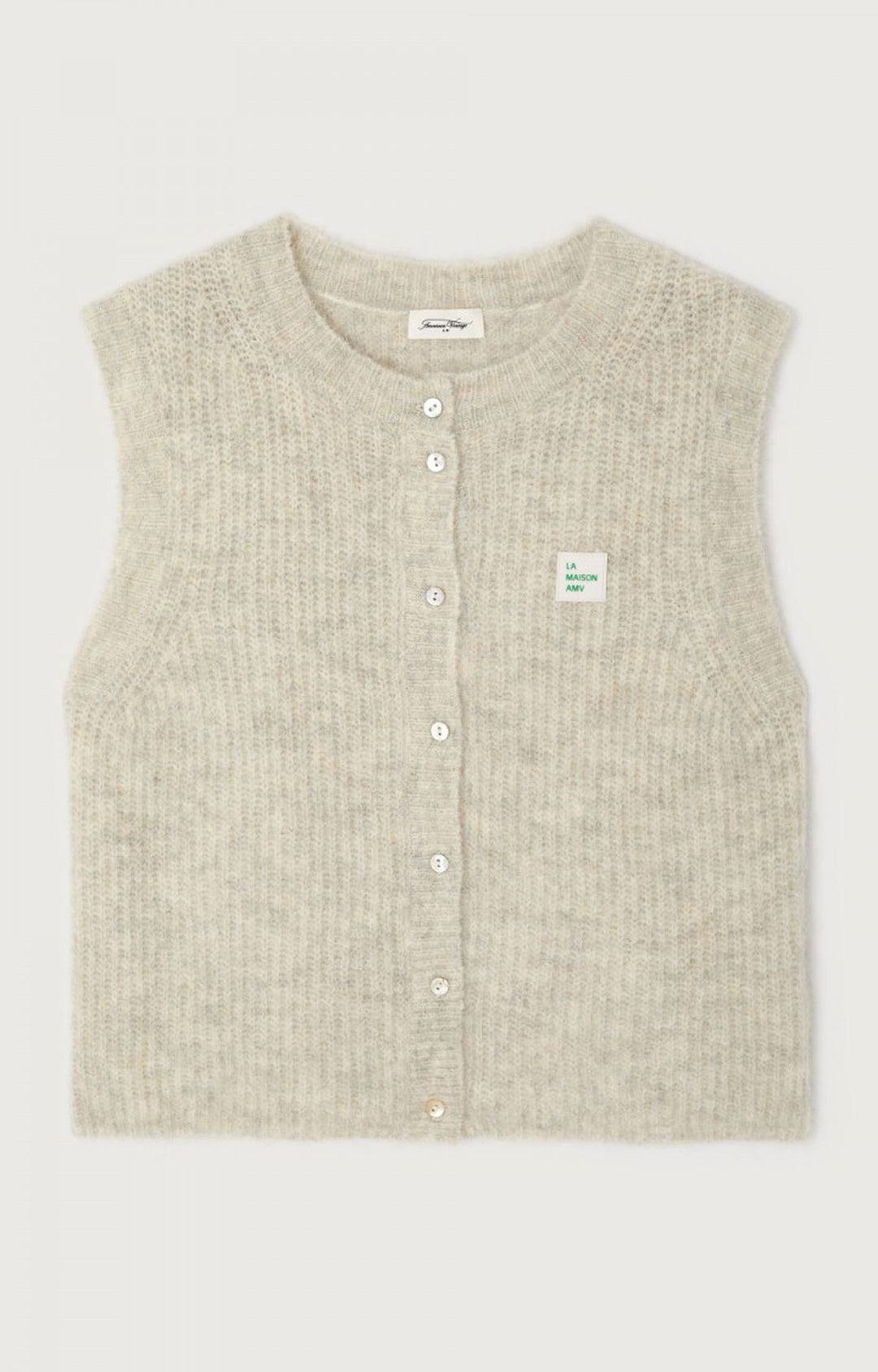 Ameri VINTAGE / MOUTON LIKE KNIT VEST